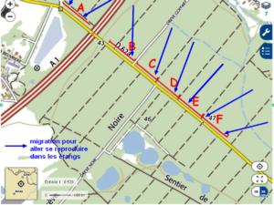 plan des zones