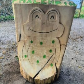La grenouille mascotte